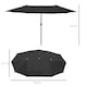 image 5 of Outsunny 4.6M Garden Patio Umbrella Canopy Parasol Sun Shade witho Base