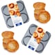 image 1 of 1 x 4 Cup Giant Non-Stick Yorkshire Pudding Baking Tray