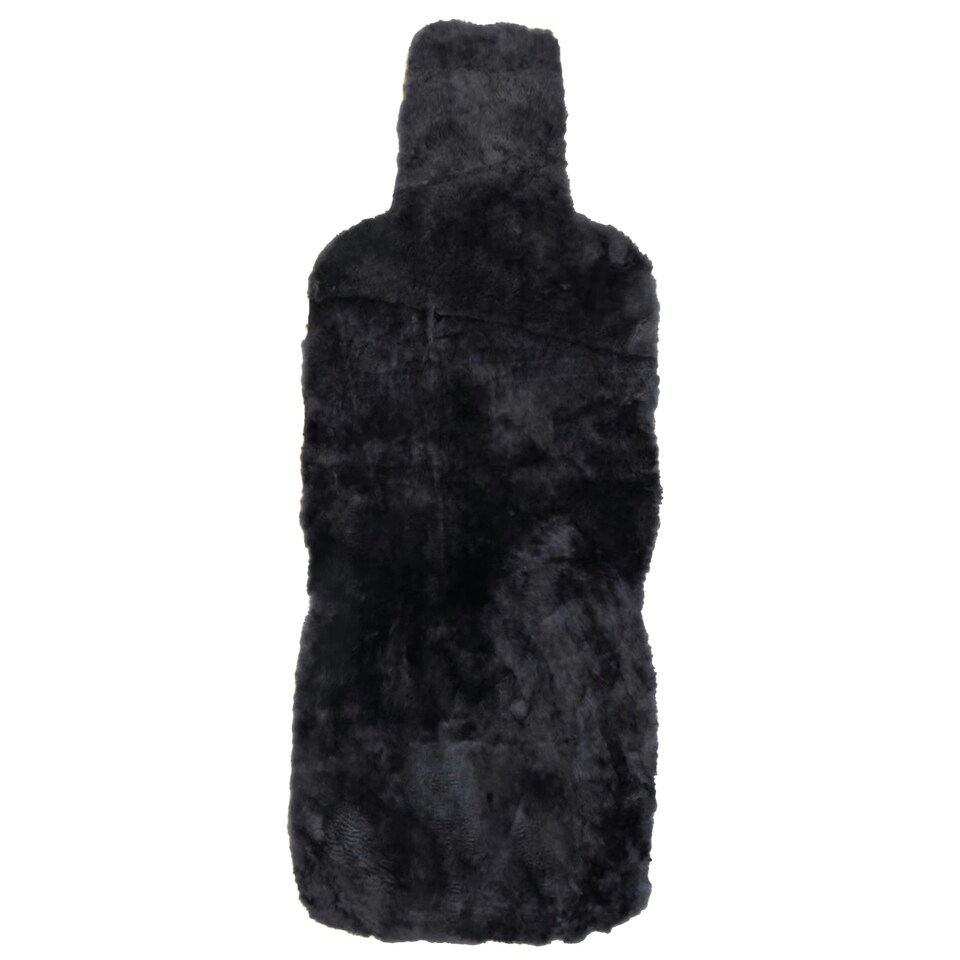 image 1 of Eastern Counties Leather Sheepskin Car Seat Cover - Black - One Size