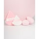 image 3 of Brushworks Blend & Set Makeup Sponge and Puff Kit | Pink | 52.0GRAMS