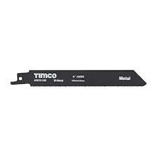 Timco - Reciprocating Saw Blades - Metal Cutting - Bi-Metal (Size S922BF - 5 Pieces)