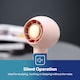 image 5 of GEEPAS Handheld Mini Fan Rechargeable & Portable Pack of 2 - Pink