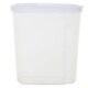image 1 of 2 x 3L Airtight Kitchen Cereal Storage Containers For Dry Food, Pasta & Rice With Lids Clear