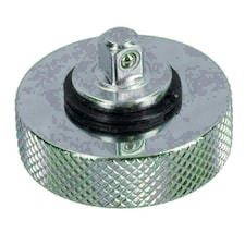 1/4in Drive Palm Ratchet Wrench Thumb Wheel Socket Holder Knurled Grip