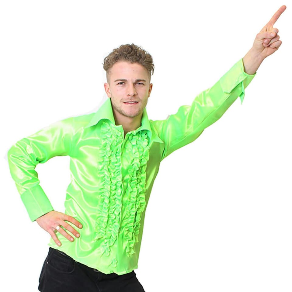 image 1 of Green Disco Shirt | Green | S