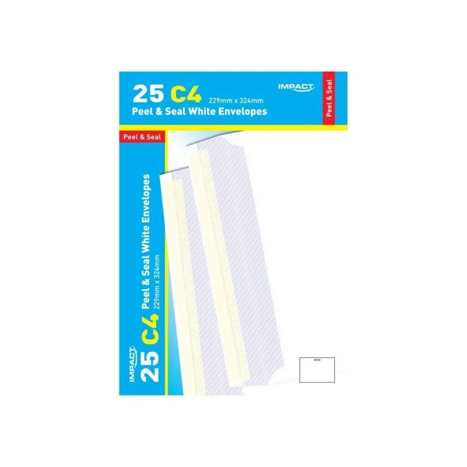image 1 of Impact C4 Self Seal Envelope - White - One Size