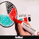 image 6 of Artline Big Nib Whiteboard Pens Bullet Tip 4 Pack Assorted