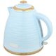 image 1 of HOMCOM Electric Kettle, Fast Boil, 1.7L, 3kW, Swivel, Light Blue Ripple