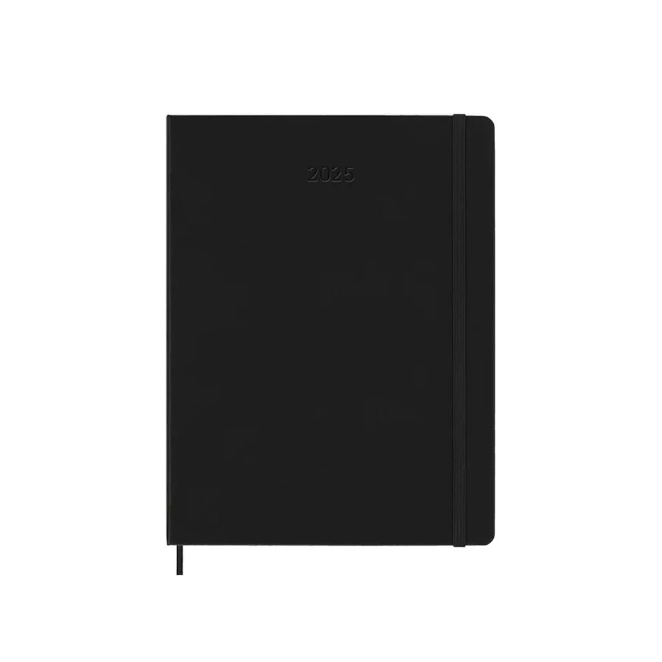 Moleskine 2025 Hard Cover Planner - Solid Black - One Size (UTPF4452)