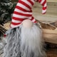 image 3 of 54cm Festive Christmas Haired Gonk with Dangly Legs in Striped Hat