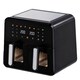 image 1 of Spector 12L Dual Zone Air Fryer 2600W Oil Free Oven Cooker Touch Control Black