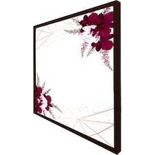 Geometrics & flowers (Picture Frame) Brown | XL