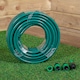 image 5 of 30m Reinforced Garden Hose Pipe / Hosepipe in Green with Fittings | Green | Green