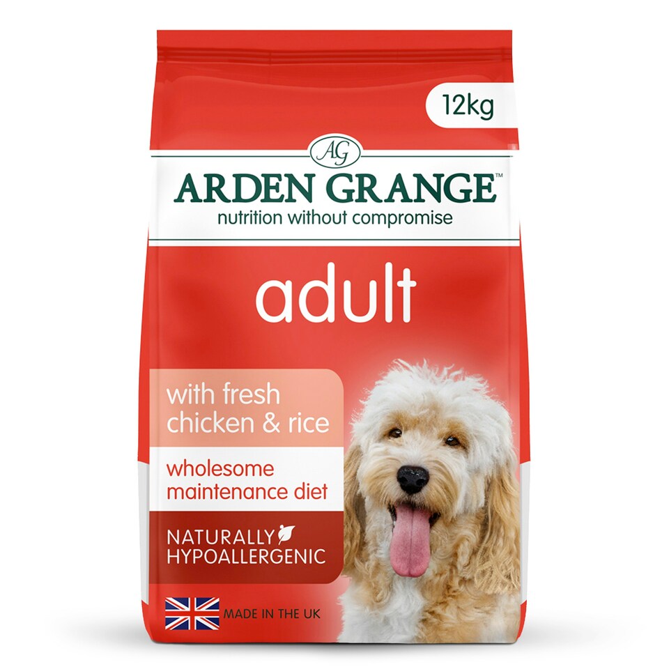 image 1 of Arden Grange Adult Dog Food With Fresh Chicken and Rice - 12kg
