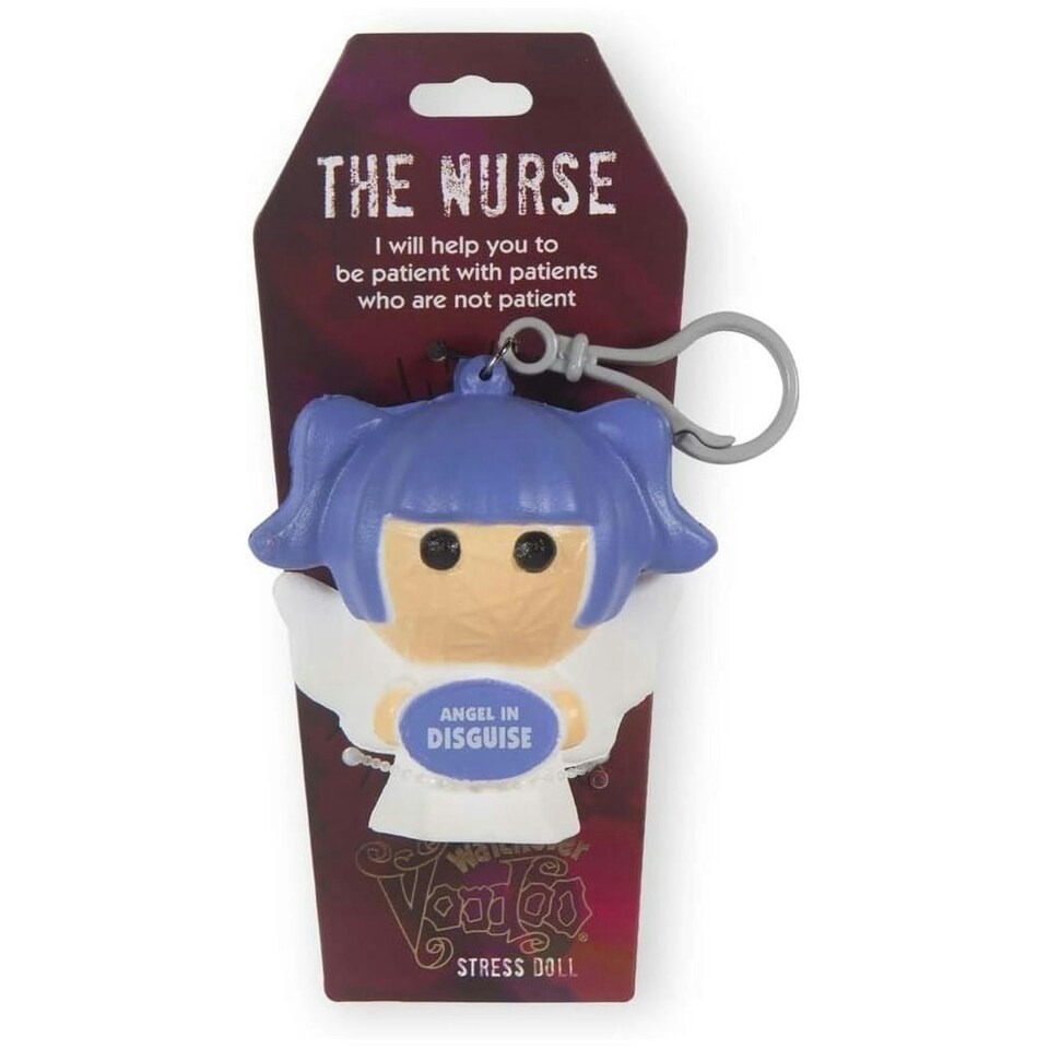 History & Heraldry Voodoo Stress Toy Keychain - The Nurse