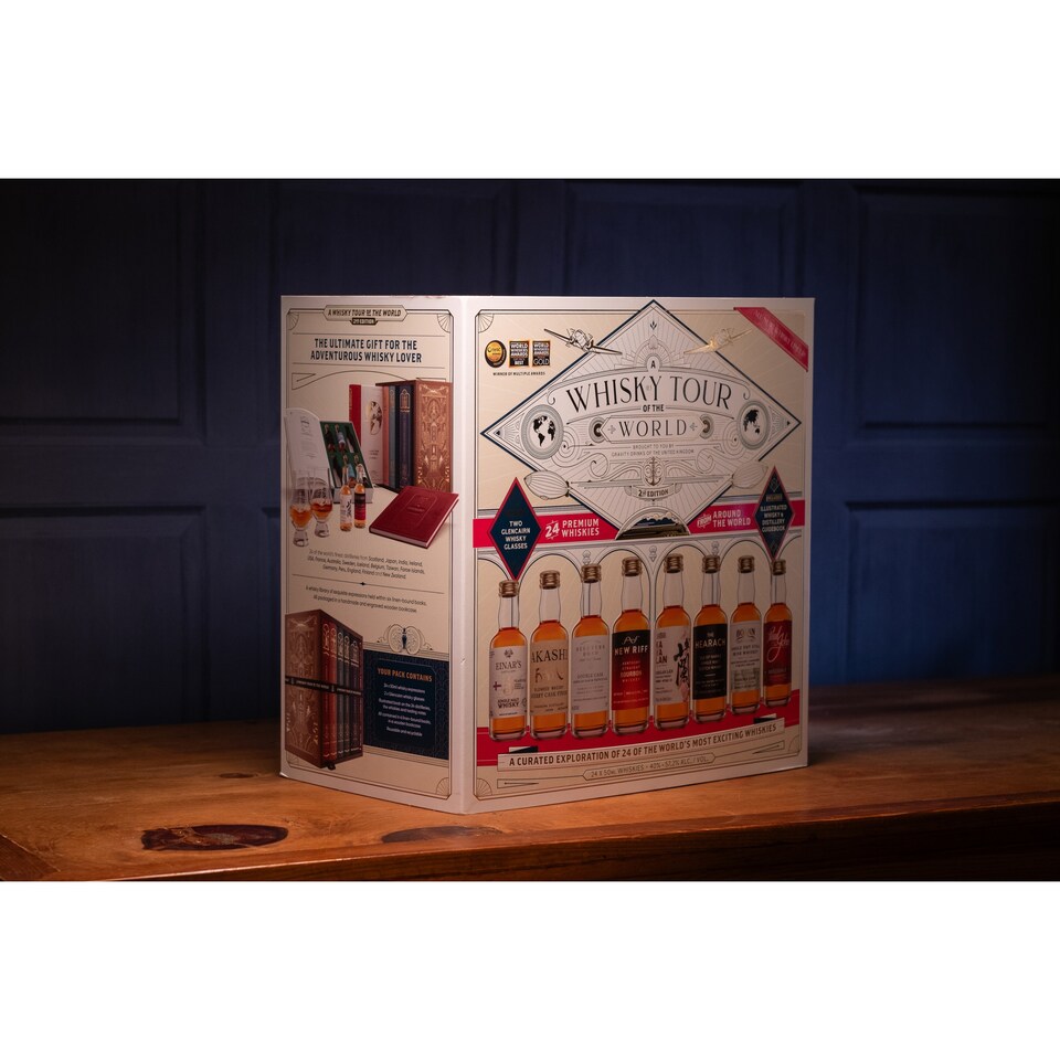 image 1 of A Whisky Tour of the World - 2025 2nd Edition 24 Day Advent Calendar