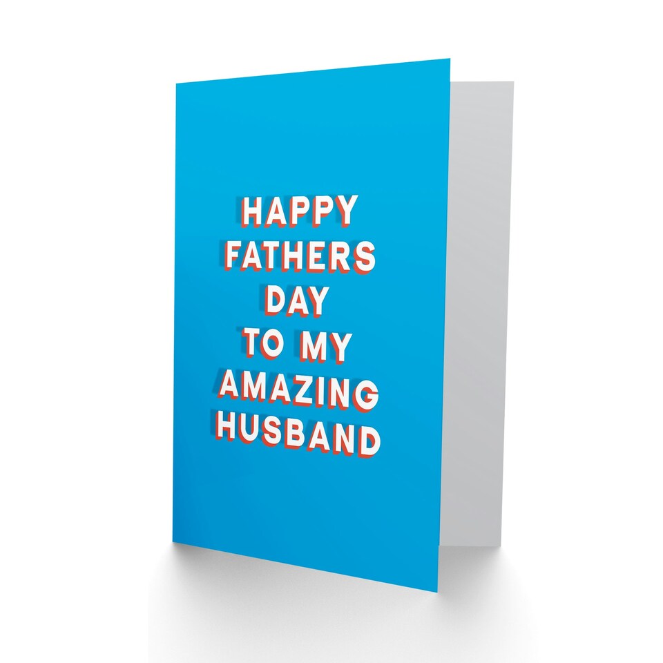 image 1 of My Amazing Sincere Loving Thoughtful Fathers Day Dad Card