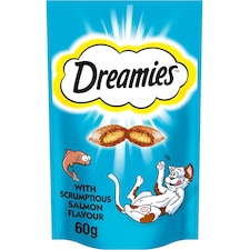 Dreamies Salmon 60g (Pack of 8)