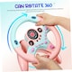 image 5 of Kids Pretend Driving Steering Wheel Toy – Backseat Car Playset with Lights, Sounds & Music, 360° Rotation, Suction Cup Mount