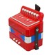 image 5 of Oypla 7 Keys 2 Bass Children's Red Toy Accordion Musical Instrument