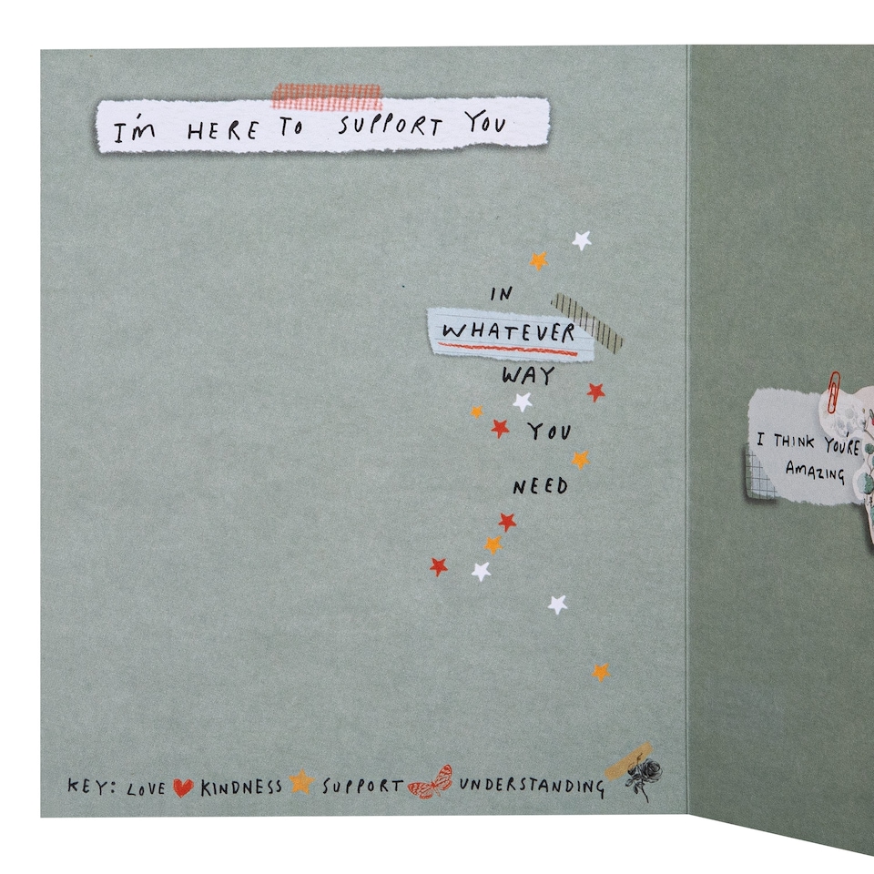 image 1 of Hallmark Maggie's - Cancer Treatment Charity Card - Chemo Thinking of You Design