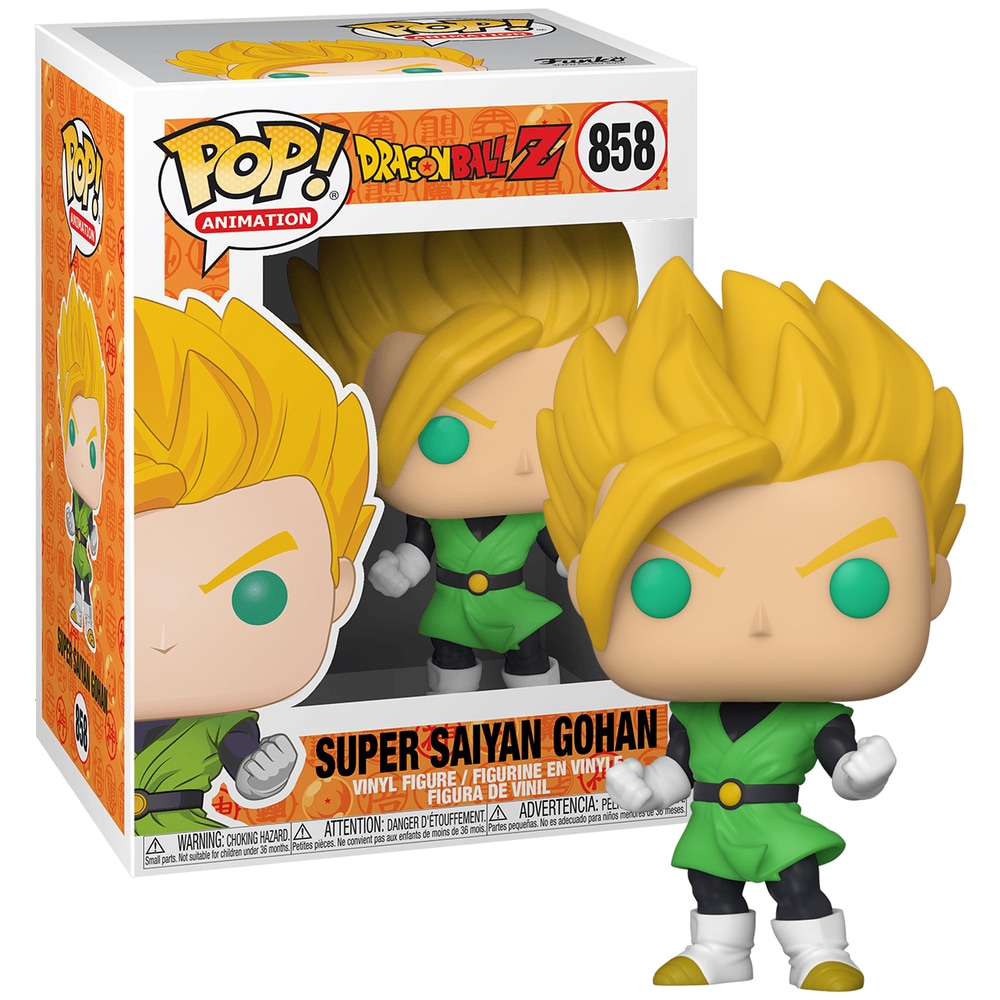 Funko POP Animation Dragon Ball Z SUPER SAIYAN GOHAN Vinyl Figure 858