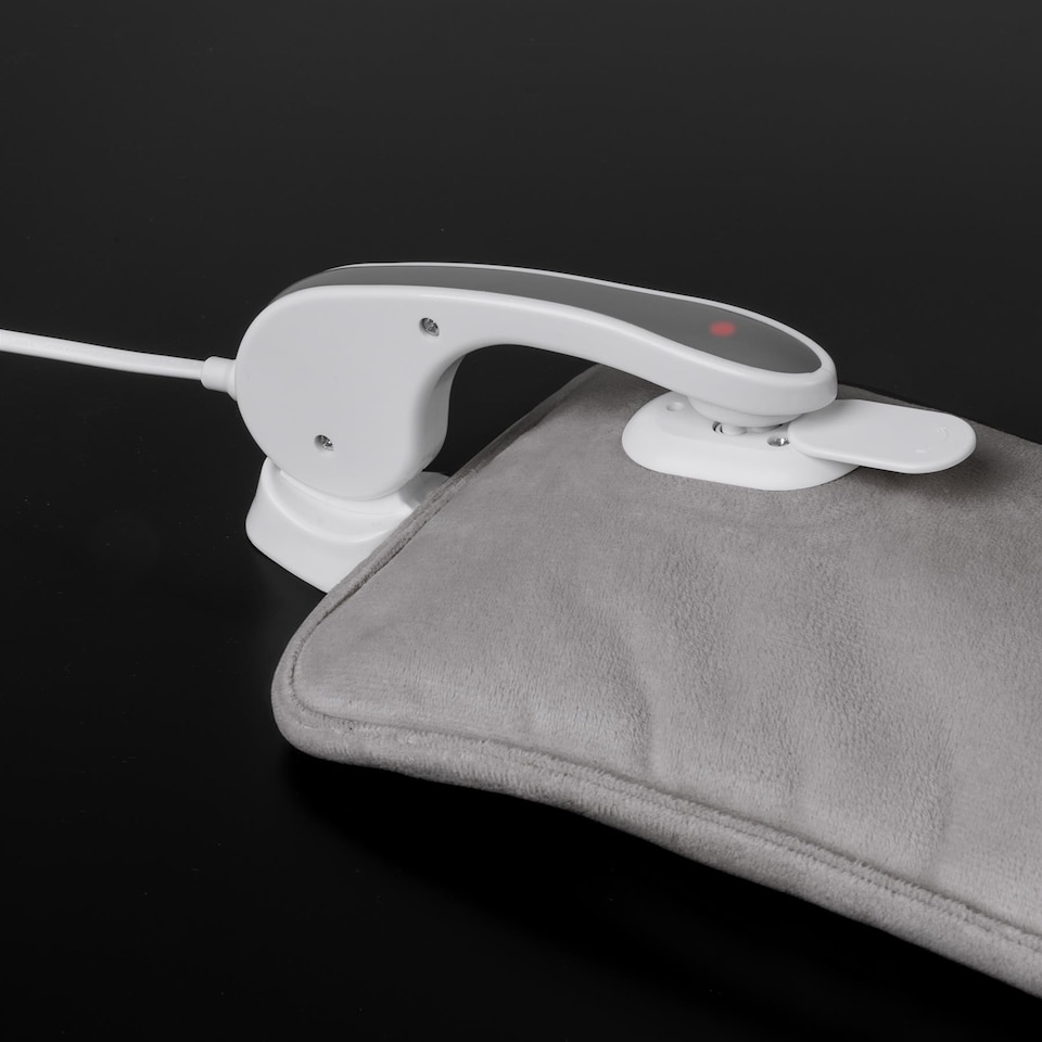 image 1 of Daewoo Grey 380W Rechargeable Hot Water Bottle with Hand Pocket