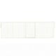 image 1 of Safetots Premium Extra Tall Room Divider, up to 344cm Wide, White, 105cm Tall, Multi Panel Flexible Room Barrier, Room Divider with Door for Baby White