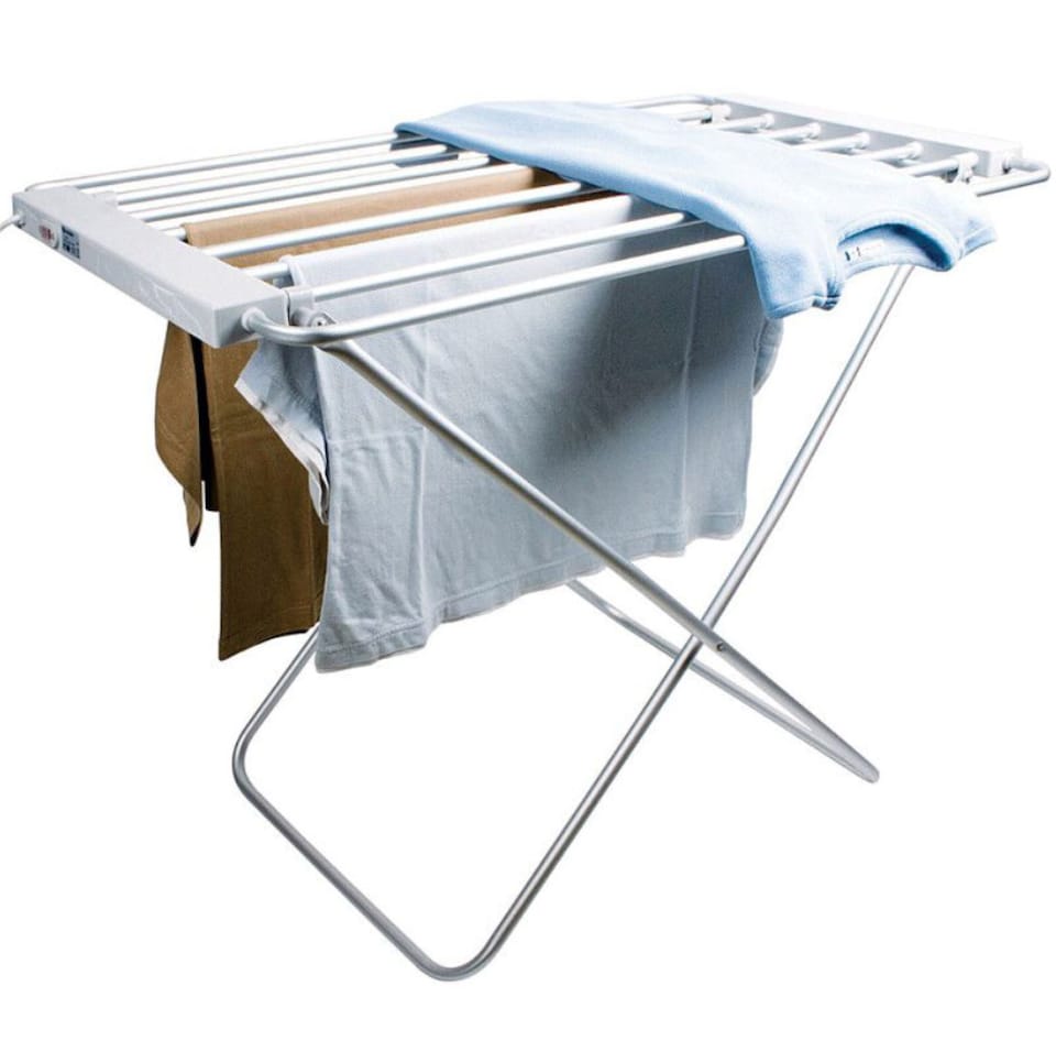 image 1 of Freestanding Compact Foldable Heated Electric Clothes Airer