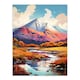 image 3 of Ben Nevis Glen Scotland Landscape Tranquil Black Framed Wall Art Print A4