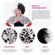 image 2 of Evil Dog Lady Cape and Wig Set Black | One Size