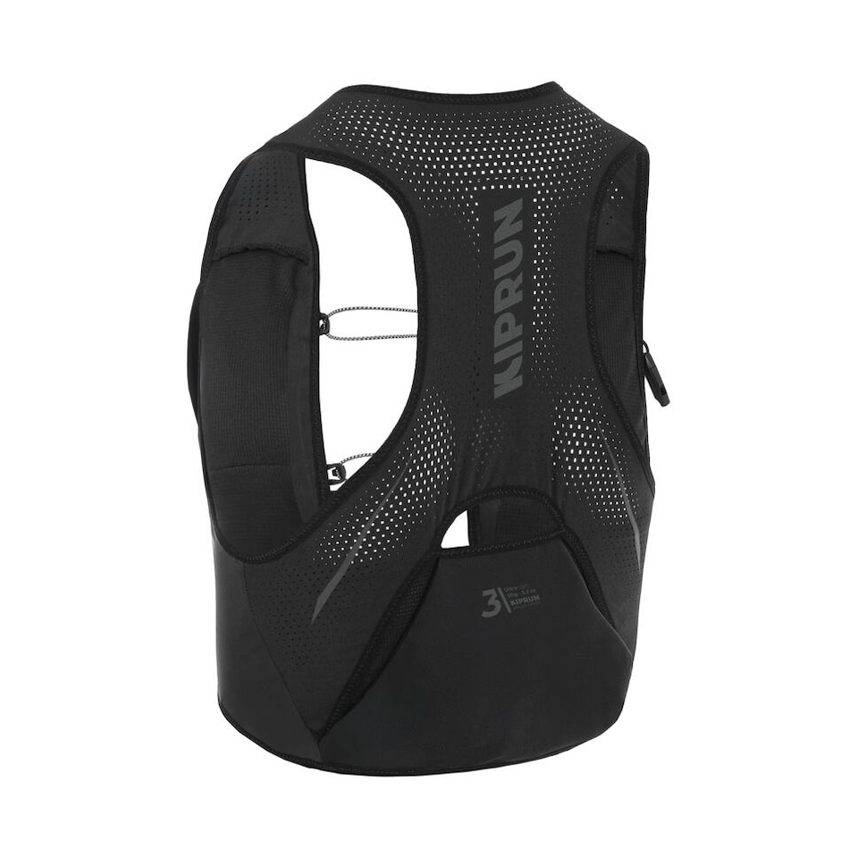 image 1 of Decathlon Unisex running competition hydration gilet - Kiprun race 900 3L - black