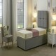 image 2 of Double-Sided Open Coil Spring Mattress - 17cm Deep Easy-Clean Small Single