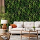 image 2 of Belgravia Kew Living Wallpaper - Green/Black - 32.1ft x 21in Green