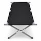 image 5 of Heavy Duty Outdoor Folding Camping Bed Portable with Carry Bag | Black
