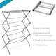 image 4 of 3 Tier Extendable Winged Clothes Airer Folding Laundry Drying Rack for Indoor/Outdoor Use