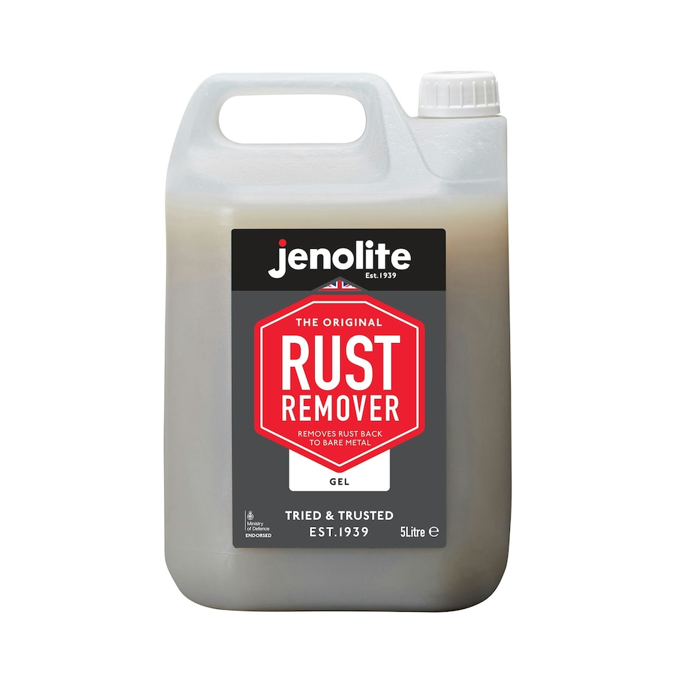 image 1 of Jenolite Back 2 Bare Metal Concentrated Rust Remover Gel - 5l