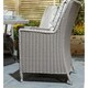 image 3 of 6 Seater Natural Stone Rattan Weave Garden Dining Set