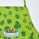 image 3 of Homescapes Children's Gardening Apron with Green Floral Design