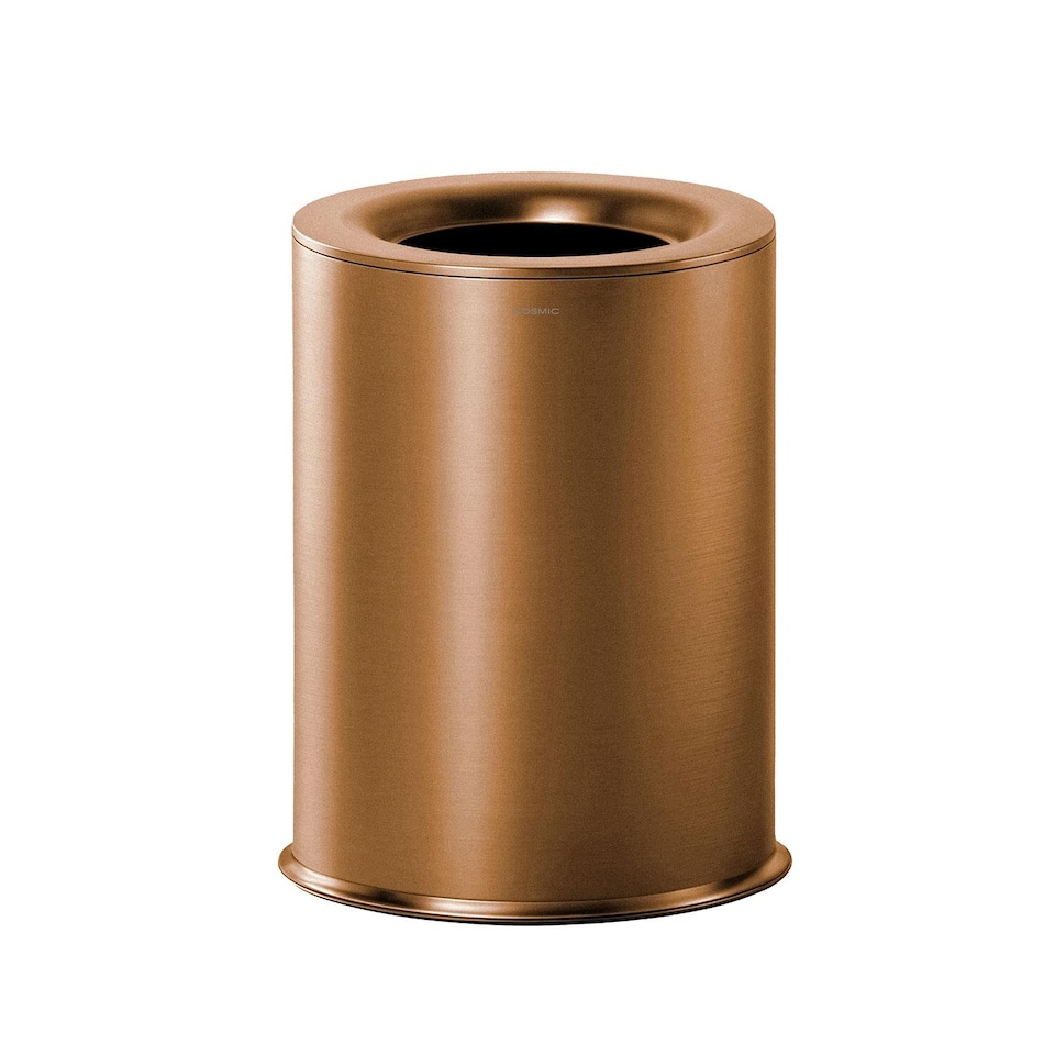 image 1 of COSMIC Bin, Brushed copper PVD, ARCHITECT S+ Collection
