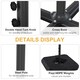 image 4 of Outsunny 4PCs Fillable Parasol Base w/ Steel Cross Base Garden Umbrella Weight