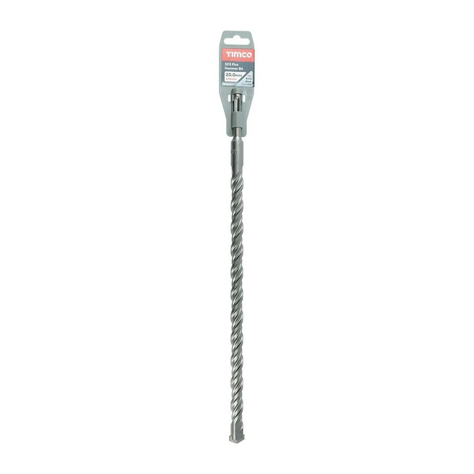 image 1 of Timco - SDS Plus Hammer Bit (Size 20.0 x 450 - 1 Each)