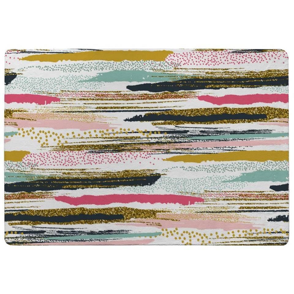 image 1 of Coloured Stripes & Spots (Rug) Multi | Medium: 80x150cm