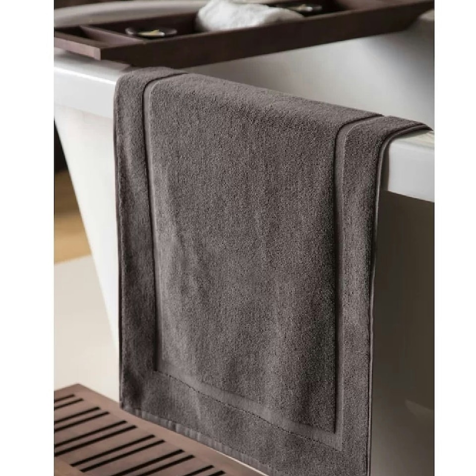 Belledorm Hotel Madison Bath Mat - Slate - One Size
