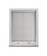 image 1 of 50mm Slat Grey Grained Faux Wood Venetian Blind With Strings 150cm Drop | Grey | Grey