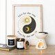 image 5 of Set of 2 Yin Yang Black Oud and Coconut Candles White