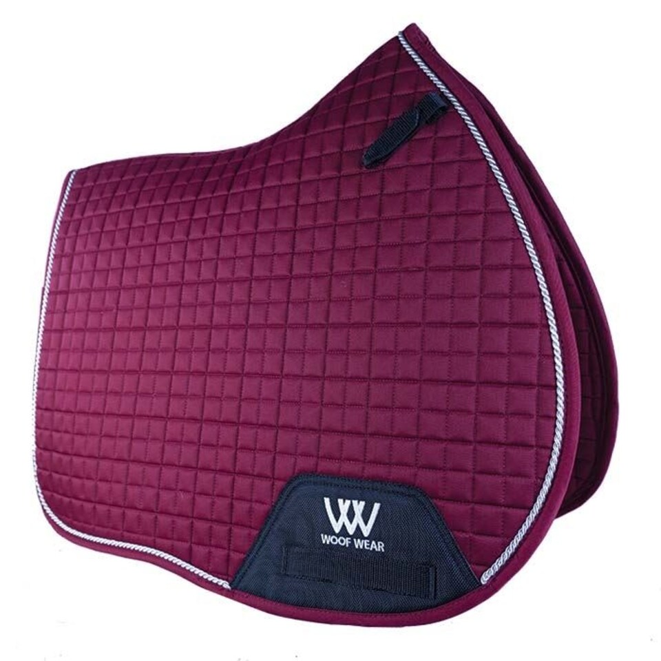 image 1 of Woof Wear GP Saddle Cloth White | Size: Full
Colour: White/White