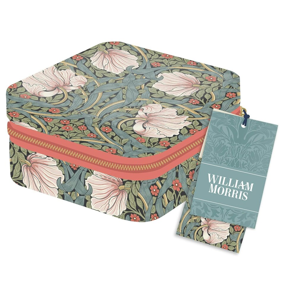 image 1 of Portico Designs William Morris Pimpernel Travel Jewellery Case