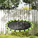 image 9 of AIYAPLAY Kid Nest Swing Seat, 100cm Diameter Round Saucer Swing Set, Black
