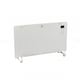 image 3 of 2000W White Glass Free Standing Electric Panel Convector Heater